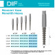 Имплантат DIF Implants, серия Монолит Хэви (одноэтапные, агрессивная резьба)