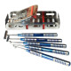 4921. Набор для препарирования мягких тканей (5 инструментов) blue titanium