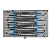 4969. Набор для синус лифтинга (10 инструментов) blue titanium