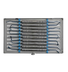 4969. Набор для синус лифтинга (10 инструментов) blue titanium