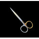 Ножницы ZL-1022, Scissor Curved Super-Cut изогнутые 11.5 см