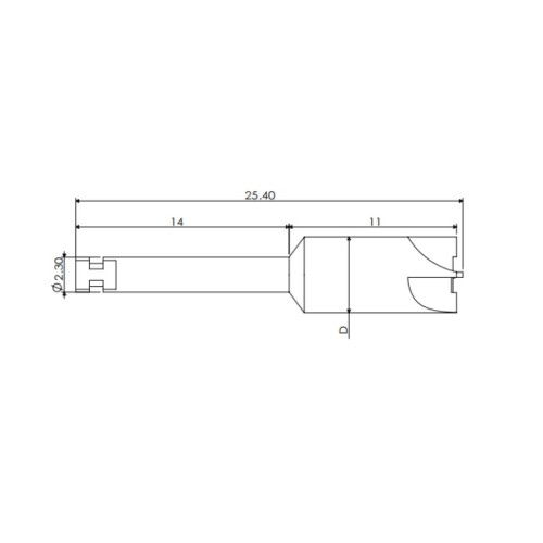 SMK-01-15 (BPL-4.0) Фреза планировщик (Bone Planer), ∅ 4.0 мм. МСТ